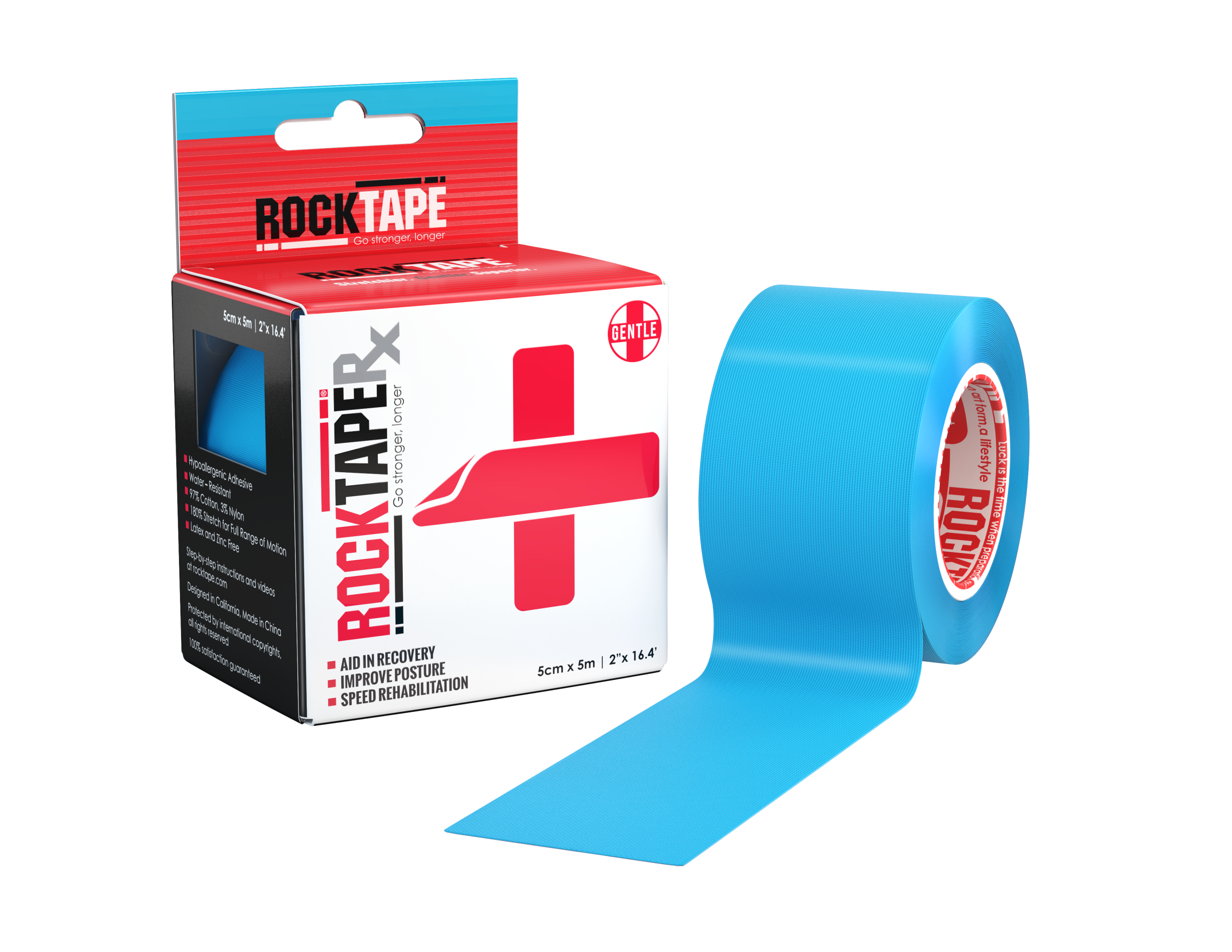 Rocktape RX Hassas Ciltler İçin 5Mt - Görsel 4